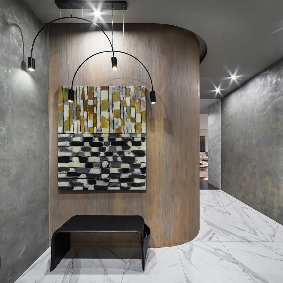 ДЕКОРАТИВНЫЕ ПОКРЫТИЯ, КРАСКИ СЕРИИ H&H В ПРОЕКТЕ ЕВГЕНИЯ ШВЕЦОВА, ЕКБ