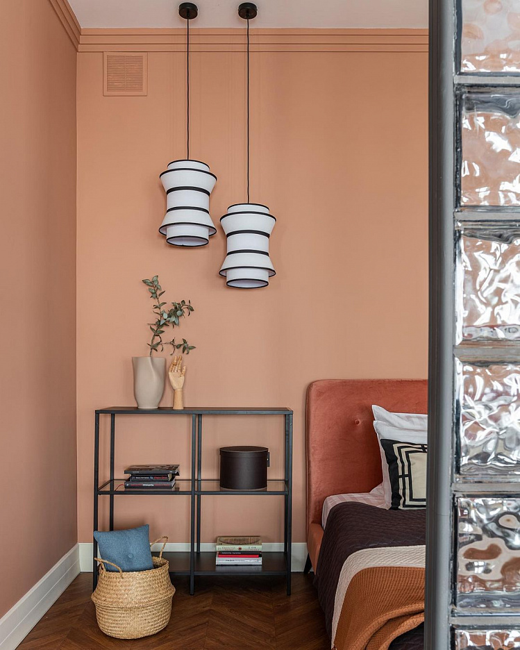 КРАСКА SATIN SM В ПРОЕКТЕ НАТАЛЬИ ПОПАНДОПУЛО, АПАРТАМЕНТЫ НА ГОРОХОВОЙ,СПБ