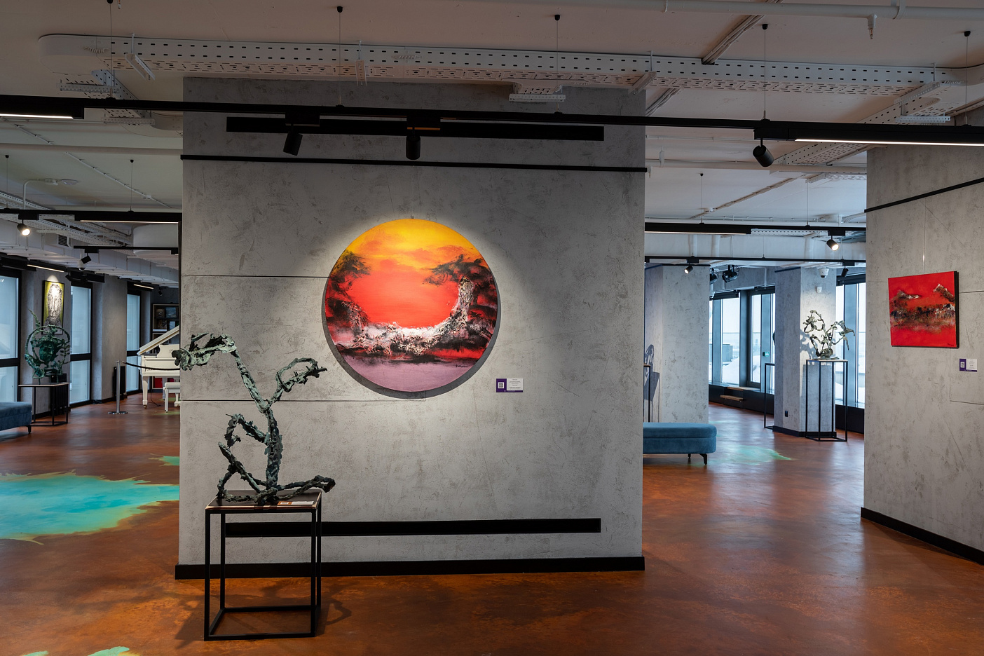 ДЕКОРАТИВНЫЕ ПОКРЫТИЯ, КРАСКИ H&H В ZARENKOV GALLERY ПО ПРОЕКТУ ABD ARCHITECTS, СПБ